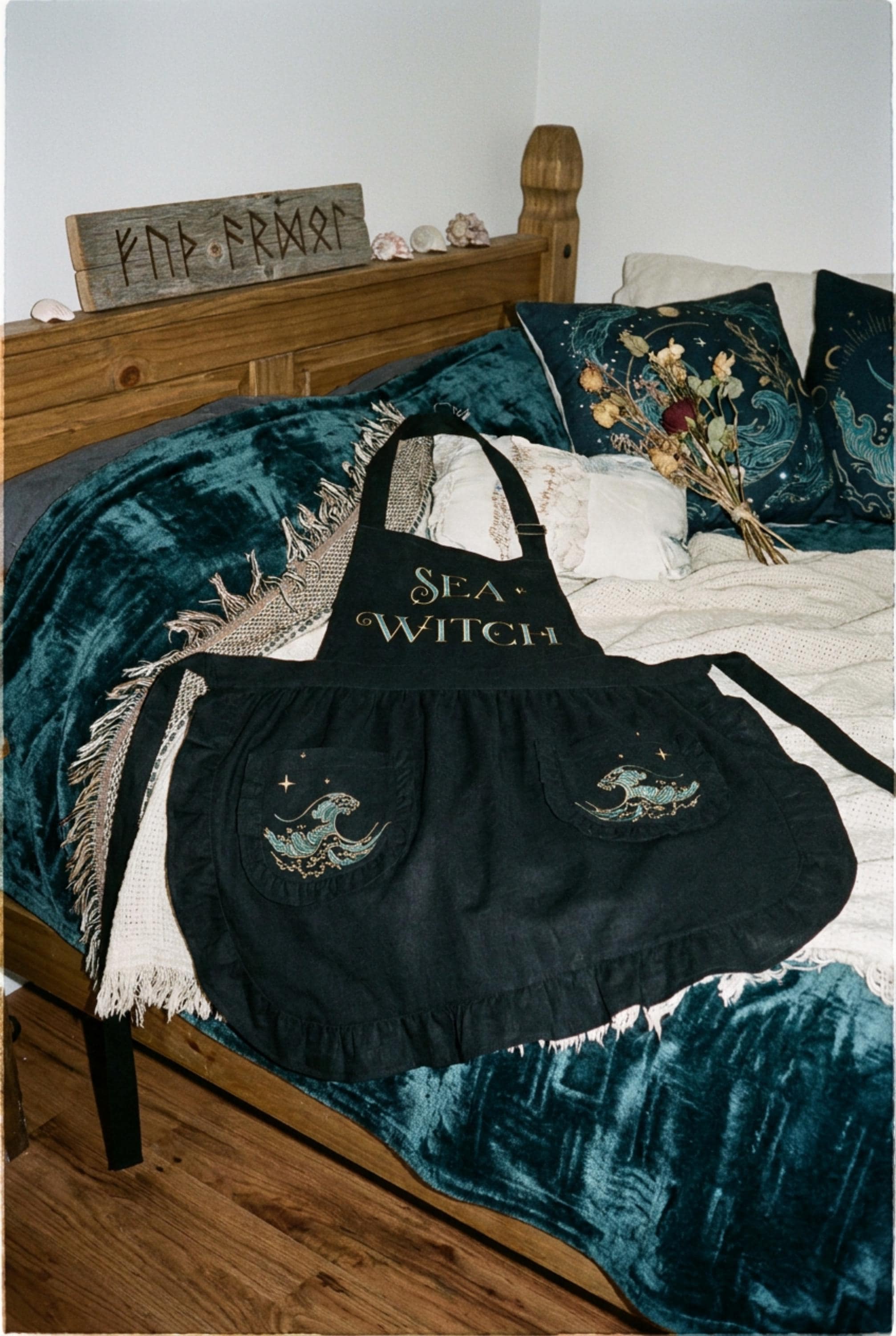 Sea Witch Ruffled Apron