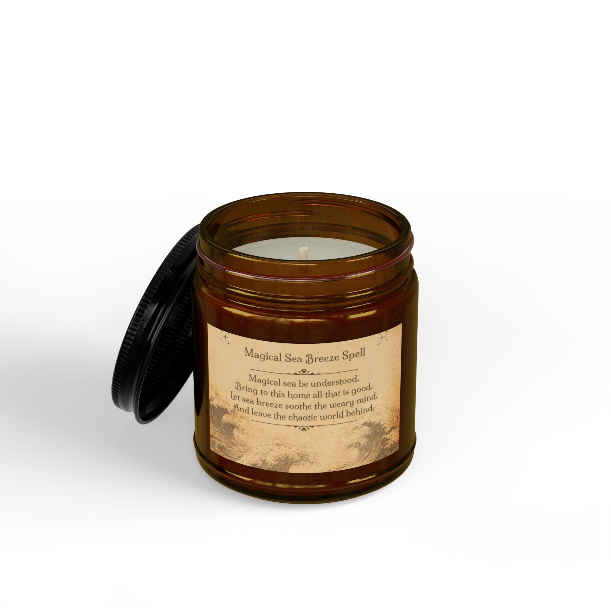 Magical Sea Breeze Spell Candle Jar | Soy Candle 4oz 9oz