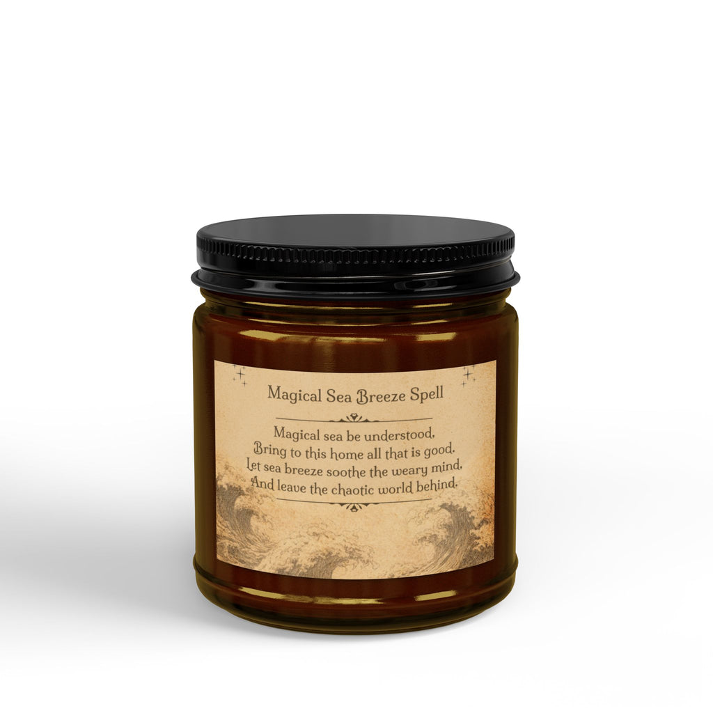 Magical Sea Breeze Spell Candle Jar | Soy Candle 4oz 9oz