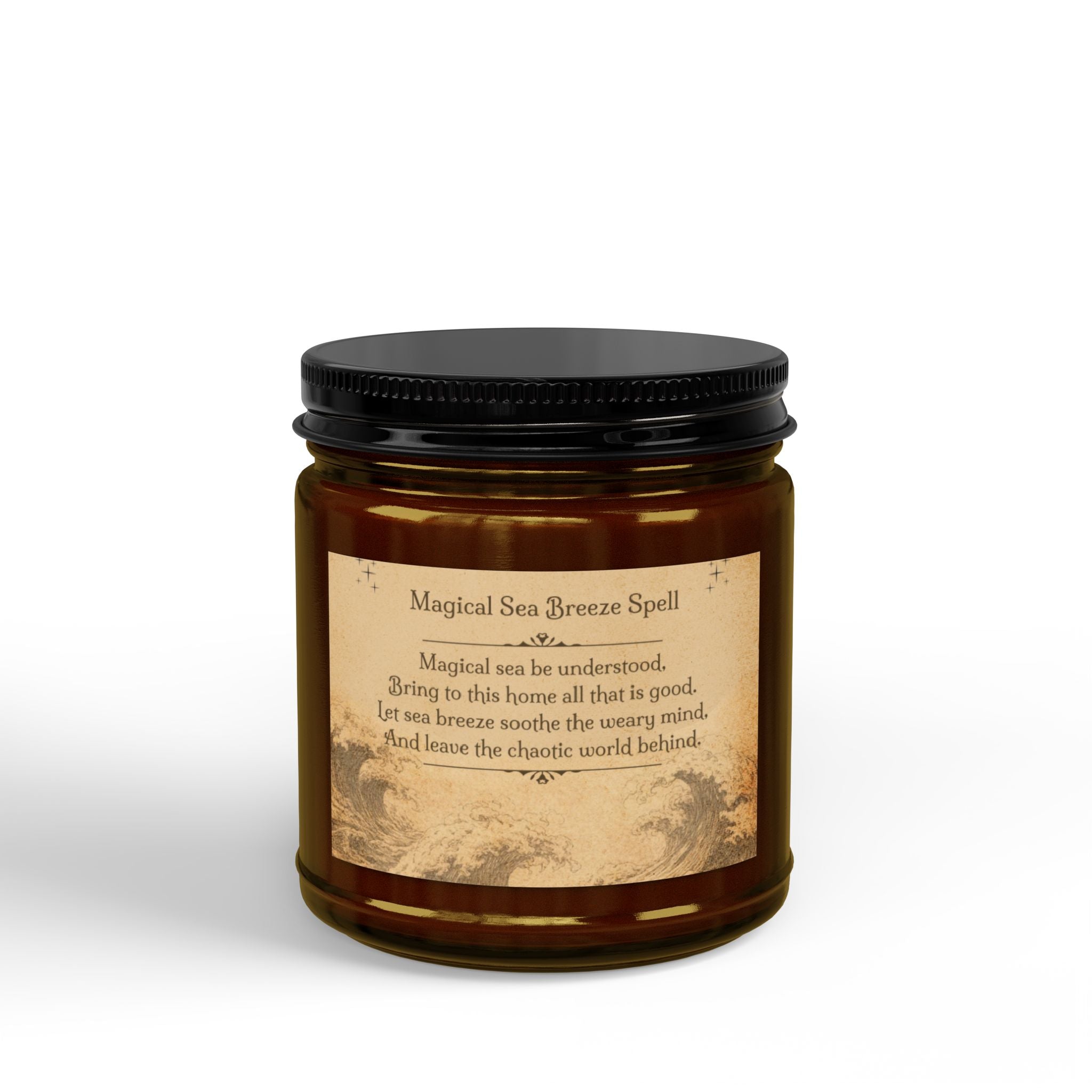 Magical Sea Breeze Spell Candle Jar | Soy Candle 4oz 9oz