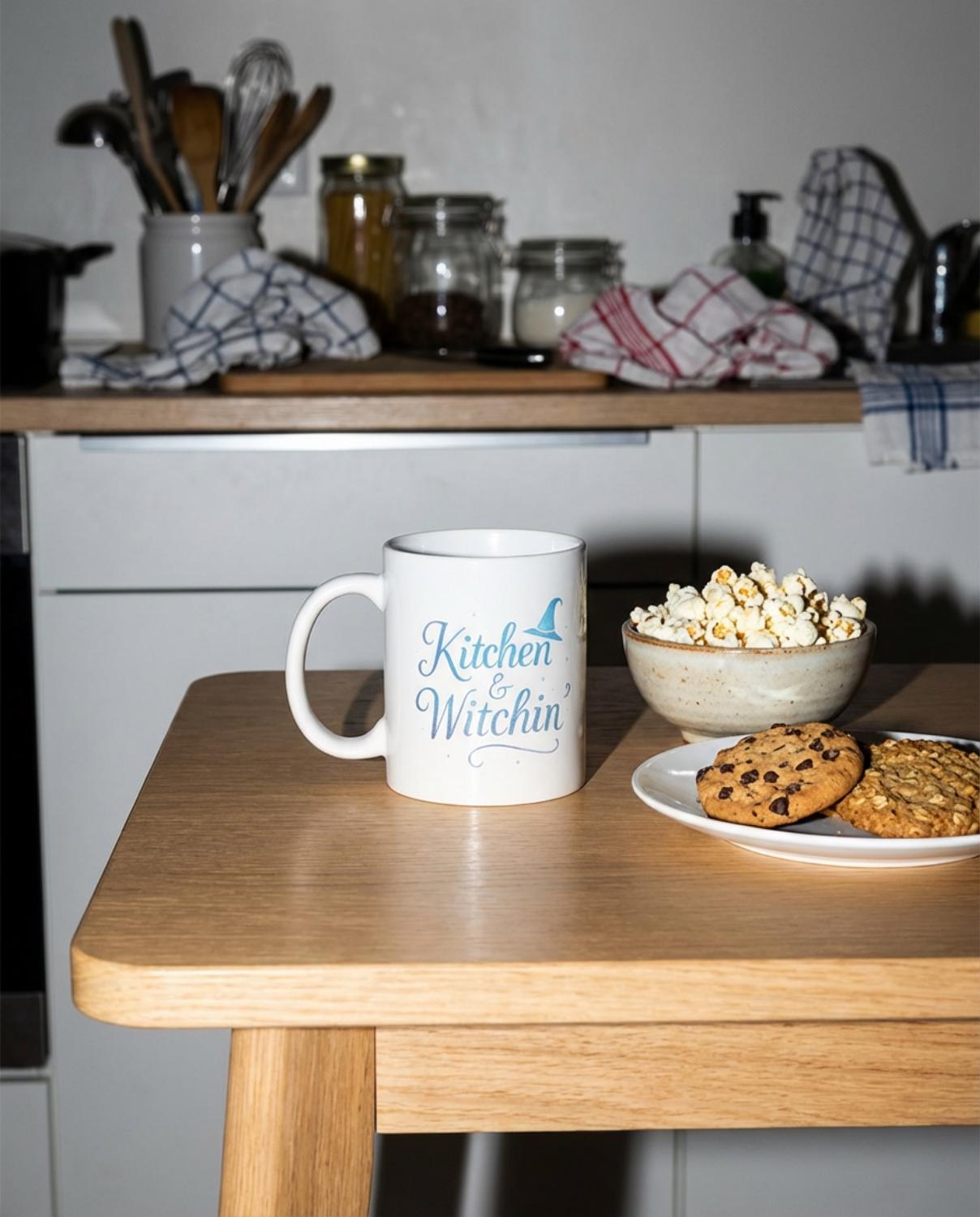 Kitchen & Witchin' Mug | Witchy Kitchen Coffee Tea Cup
