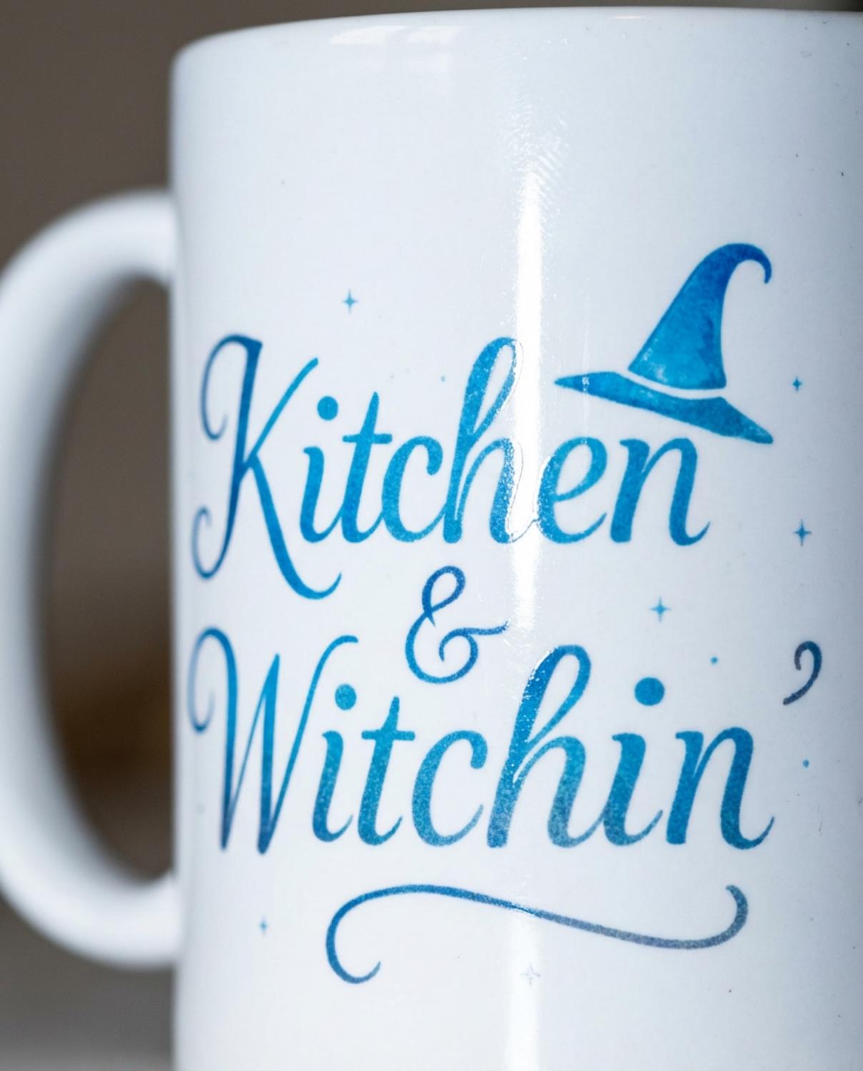 Kitchen & Witchin' Mug | Witchy Kitchen Coffee Tea Cup